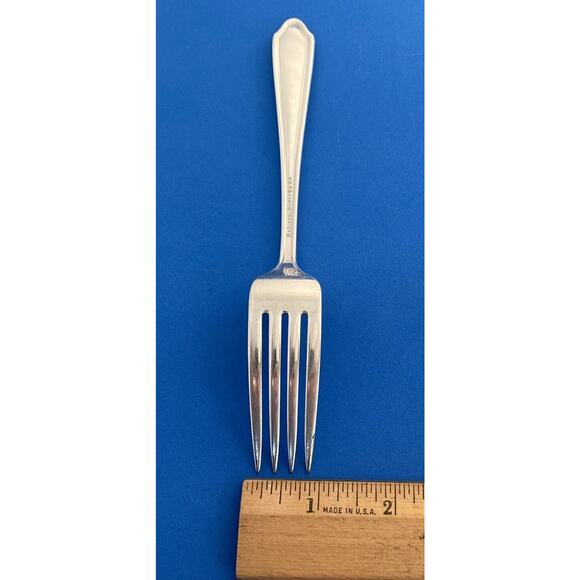 National Silver Company AA 7 1/2” Dinner Forks Flatware Set of 7 Vintage - Picture 14 of 15